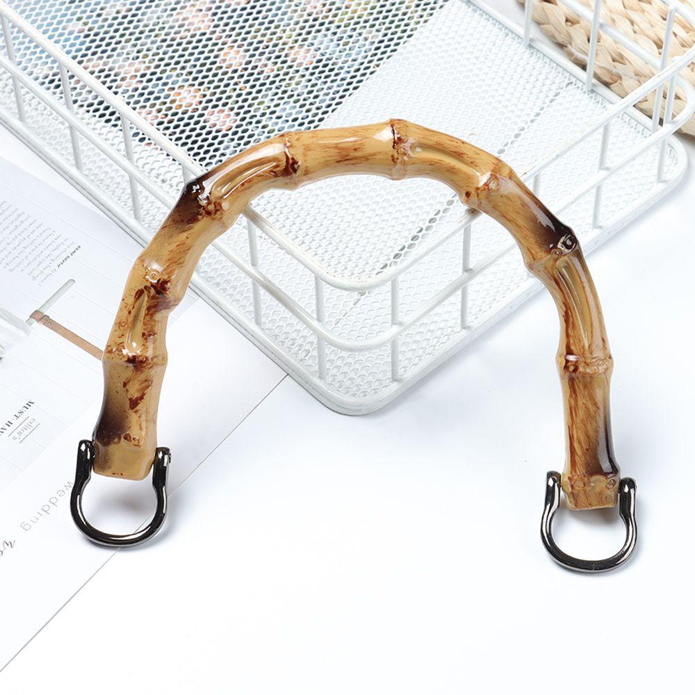 Tay Cầm Túi Xách Bằng Tre Có Khóa Mới