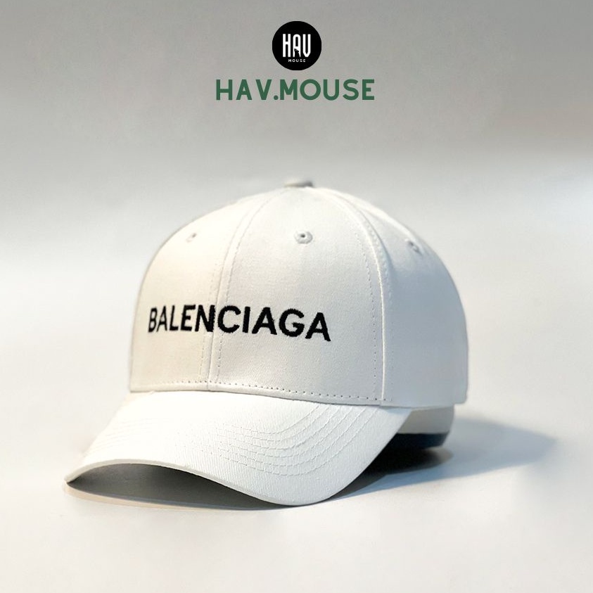 Mũ nón lưỡi trai thêu chữ nổi 3D balenciaga siêu hót freesize