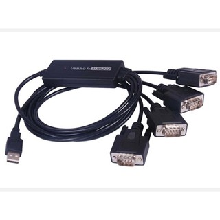 Cáp chuyển đổi USB sang 4 cổng Com Rs232 - Ztek ZE552A