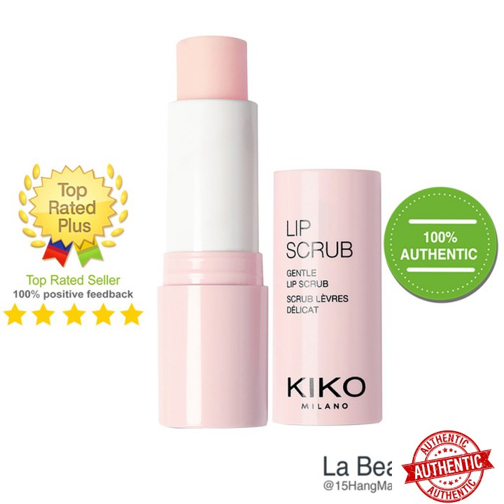 [Mã giảm giá mỹ phẩm chính hãng] Kiko Lip Scrub - Tẩy Da Chết Môi Dạng Thỏi 4,2gr