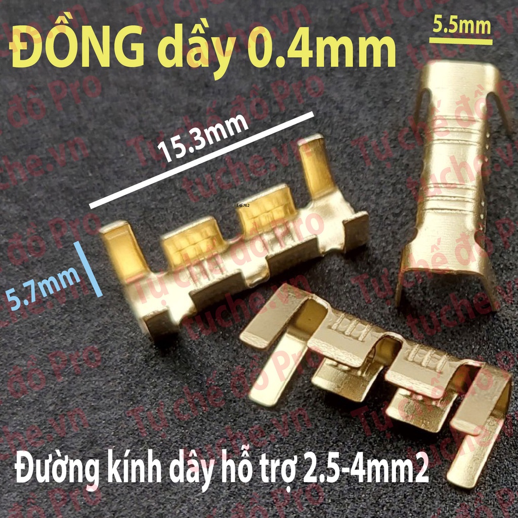 Cos nối dây 2 tầng, cốt Đồng 2 tầng dầy, nối dây chắc chắn