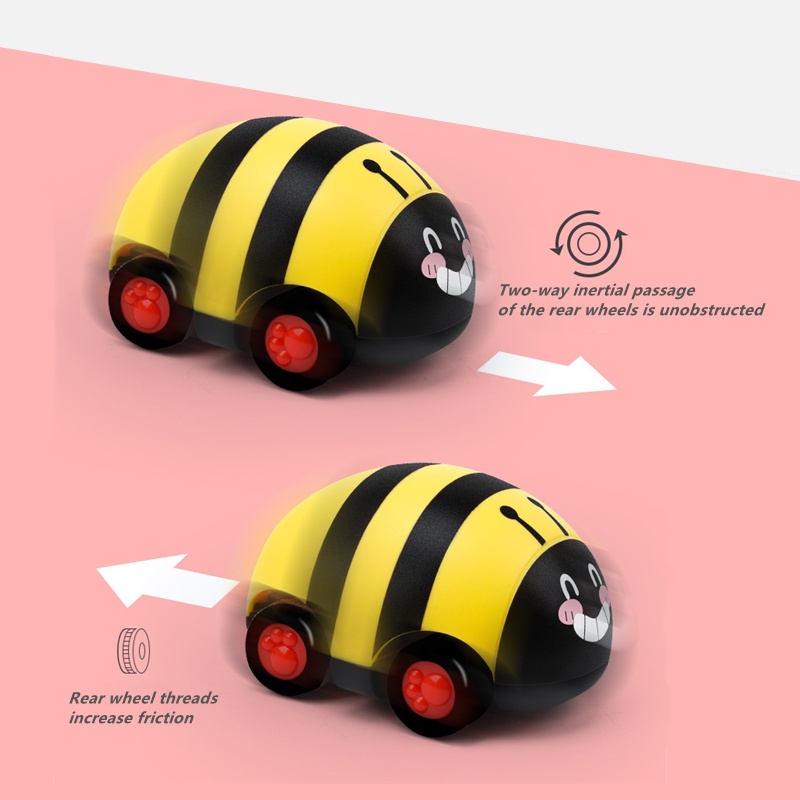 【Neil Baby】 xe đồ chơi xe đồ chơi ô tô quái xế xe mô hình xe đô chơi cho bé đồ chơi xe Đồ Chơi Xe Kéo Lùi Xe Kéo Lùi Xe Bọ Cánh Cứng Hai Chiều Có Đèn Flash Hình Xe Hơi Hoạt Hình Dành Cho Trẻ Em