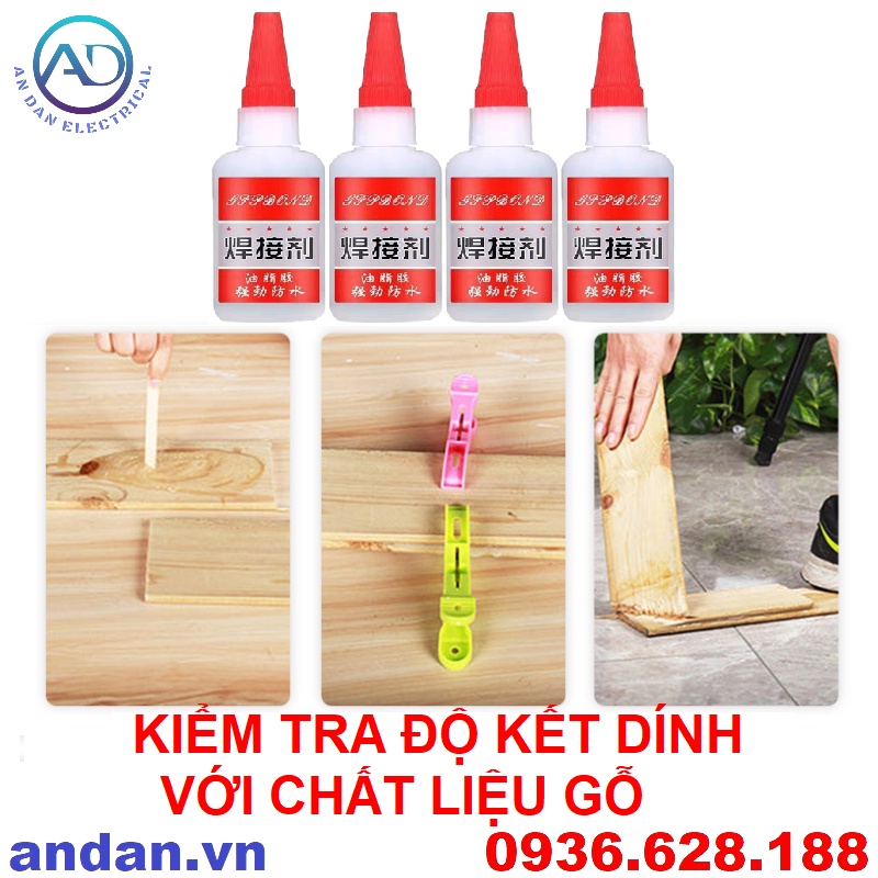 Keo Dán Siêu Dính Đa Năng Mọi Chất Liệu Cực Mạnh, Gấp 80 Keo 502 Dán Sắt, Dán Đá, Dán Nhựa, Dán Gỗ