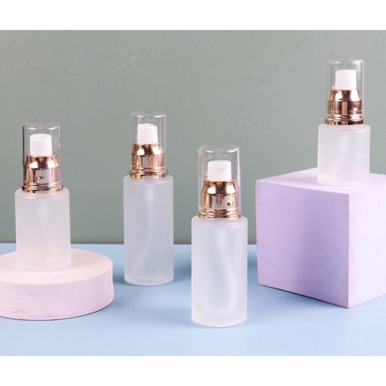 Chai chiết mỹ phẩm mờ nhấn xịt giọt 30ml