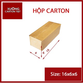 16x6x6 Hộp carton đóng gói
