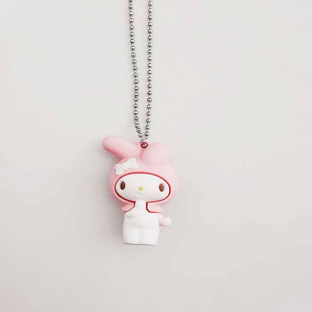 Vòng cổ Choker Acrylic Mặt Hoạt Hình Kuromi Đơn Giản Ngọt Ngào Thời Trang Cho Nữ