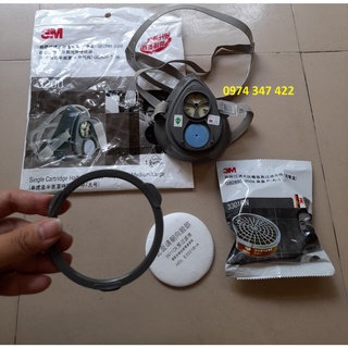 TRỌN BỘ 3M 3200 + phin lọc 3301CN + tấm lọc 3N11 + nắp lọc 385CN: trọn bộ ĐẨY ĐỦ FULL SET