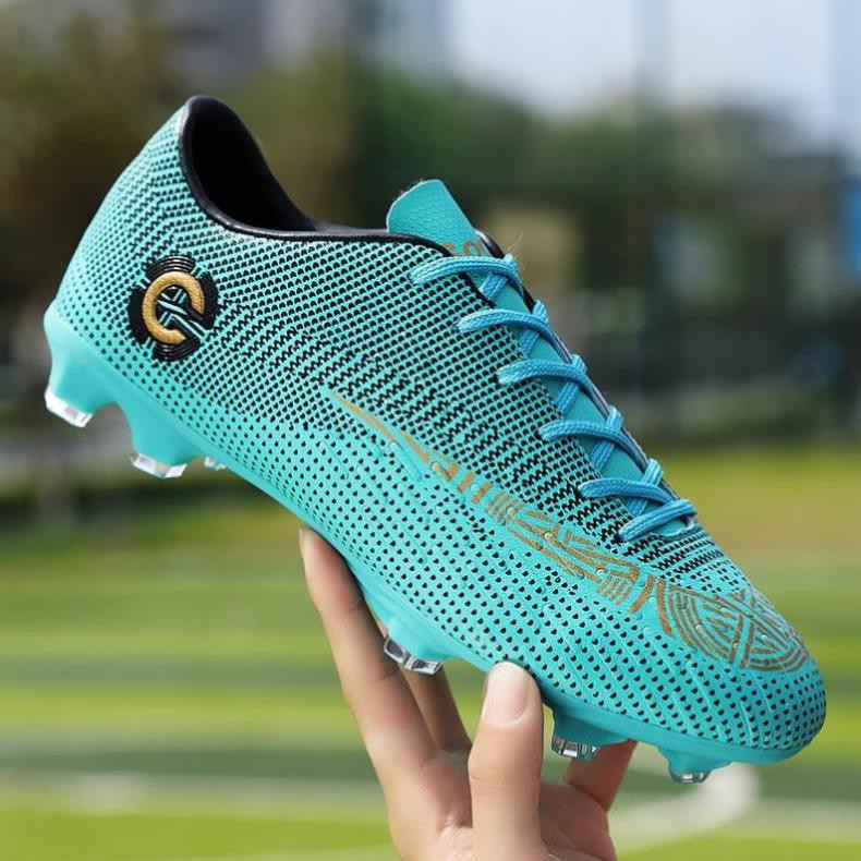 v NEW CH CR7 FG Giày bóng đá chất lượng cao Giày bóng đá trẻ em Giày bóng đá người lớn Size:32-45 / . b