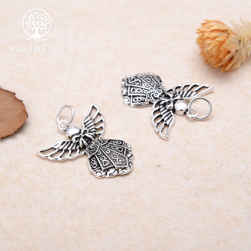 Charm bạc phượng hoàng treo - NQ Jewelry