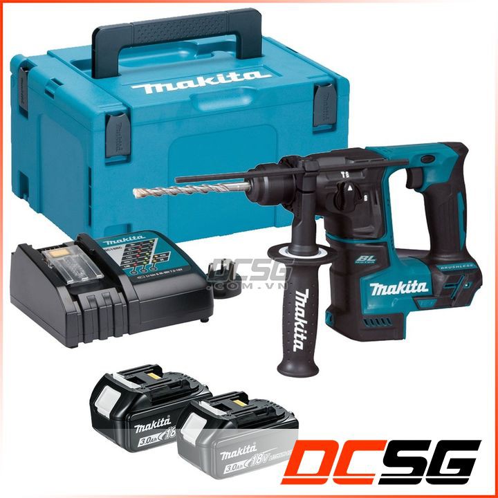 Máy khoan động lực 17/10/13mm dùng pin 18V Makita DHR171RFJ