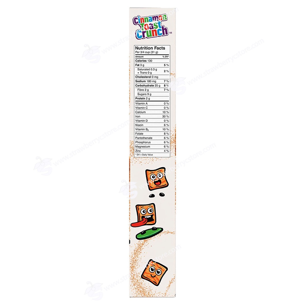 Ngũ Cốc Ăn Sáng Vị Quế General Mills Cinnamon Toast Crunch Cereal, Hộp 345g