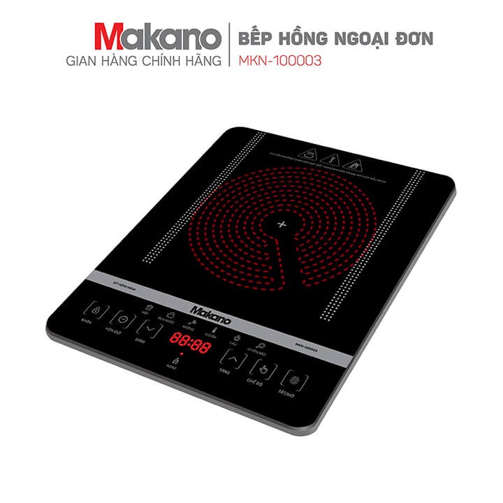 Bếp hồng ngoại Makano MKN-100003 không kén nồi - sản phẩm của tập đoàn Đại Việt