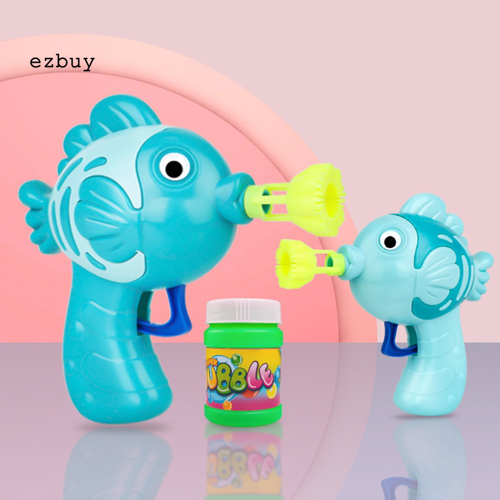 Máy Thổi Bong Bóng Hình Cá Hoạt Hình Cho Trẻ Em