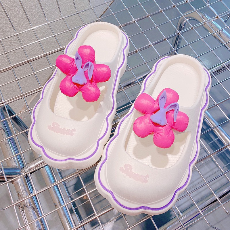 Dép Nữ Đi Trong Nhà,Đi Mưa Cao Su Non Cao Cấp Êm Mềm Hàng Loại 1 QC TRINH LÊ SHOP GIÀY DÉP