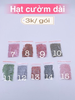 Hạt cườm nhựa trang trí