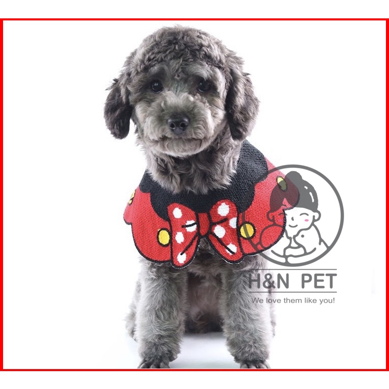 Yếm hoa choàng cổ chó mèo cao cấp H&amp;N PET