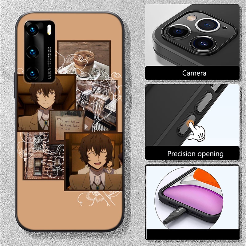 Ốp Điện Thoại Họa Tiết Chú Chó Bungo Stray Dogs Cho Samsung Galaxy Note 9 8 A42 A71 A51 A41 A31 A21S A13 AE14