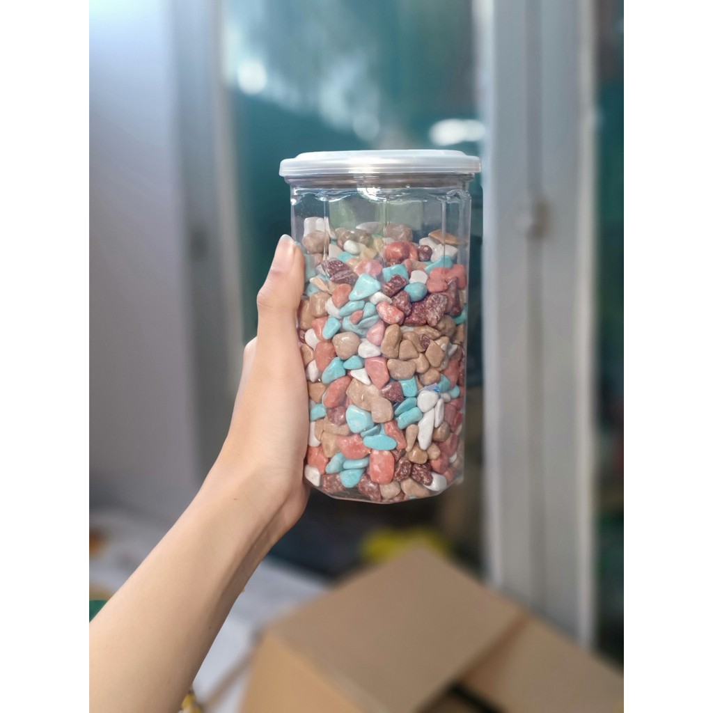 Kẹo Socola Viên Sỏi 500g hủ PEP