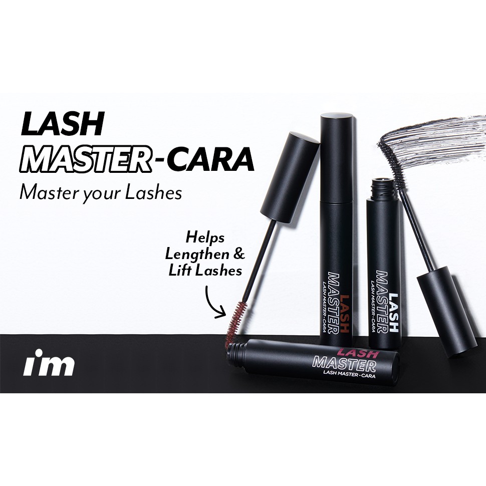 Mascara Cong Và Dài Mi I'm Meme Lash Master Cara 8g