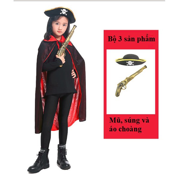 Bộ đồ hóa trang cướp biển cho bé thỏa ước mơ