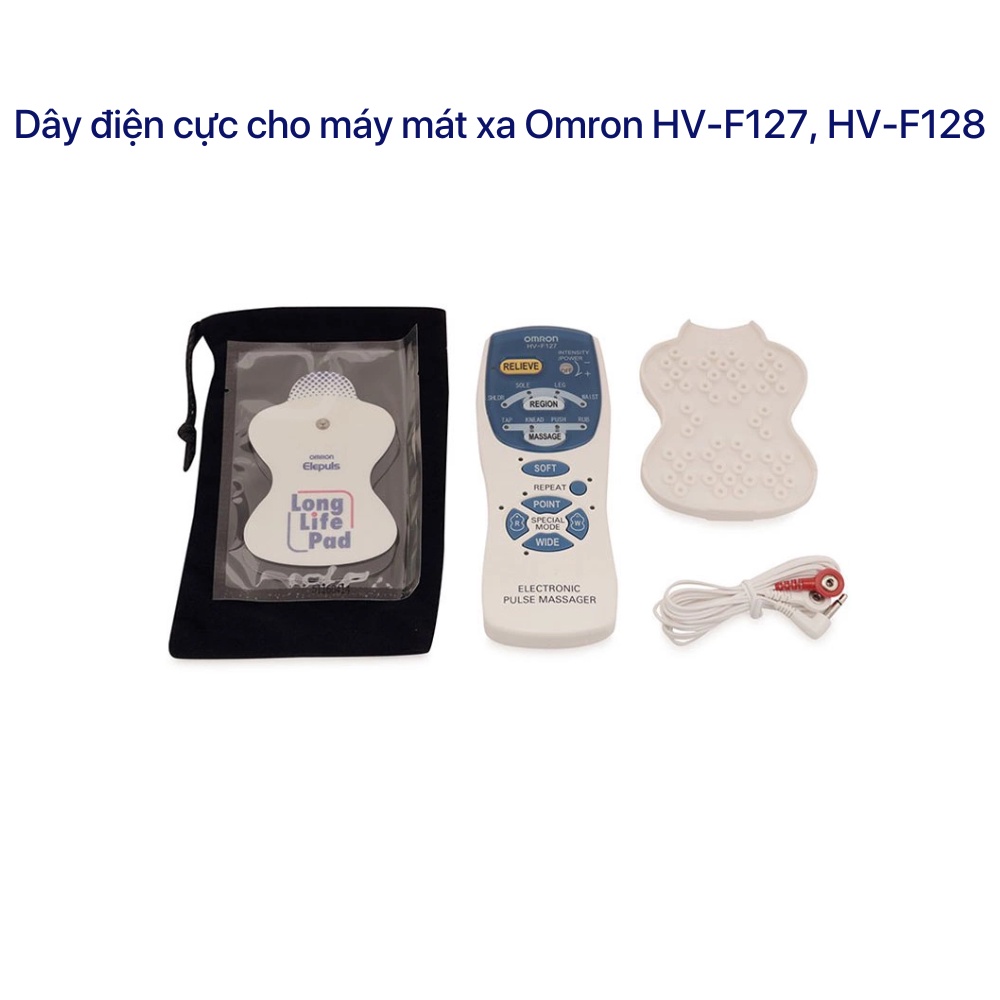 Dây điện cực cho máy mát xa Omron HV-F127, HV-F128