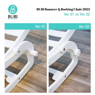 Ghế rung và bập bênh gỗ BUBI (kèm nệm)