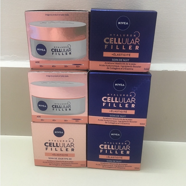 - Bộ Kem dưỡng da Chống lão hoá Nivea Cellular Filler 50ml