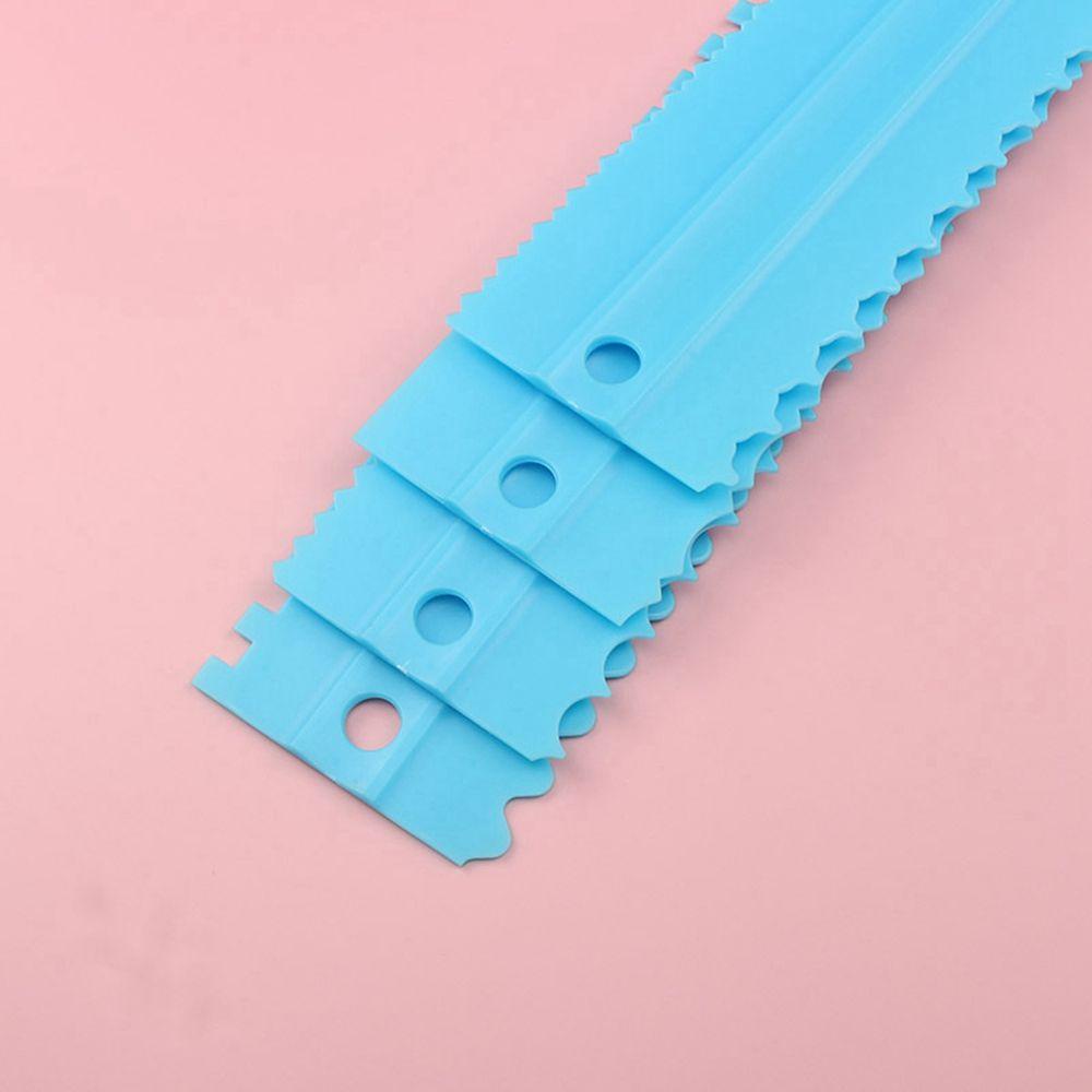 AUGUSTINA Bộ Dụng Cụ Làm Mịn Bề Mặt Bánh Kem 8 Kiểu