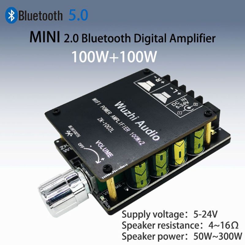 Mạch Khuếch Đại Âm Thanh HIFI Bluetooth 5.0 - 100W-1002L