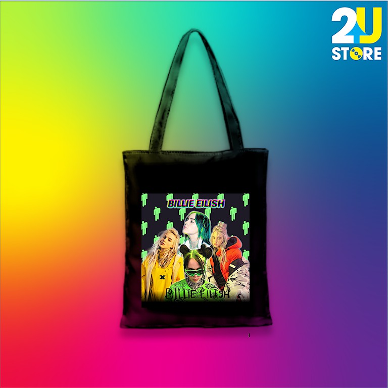 Túi Tote vải Billie Eilish