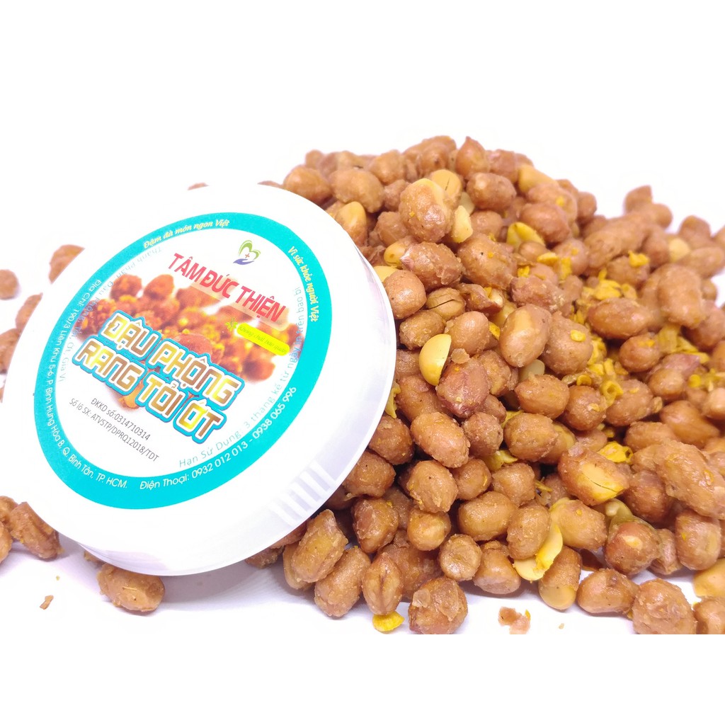 Combo 10 Hộp: Đậu phộng Rang Tỏi Ớt /Đậu Hà Lan Sấy Phô Mai Tâm Đức Thiện(10 x 255GR/220GR) | BigBuy360 - bigbuy360.vn