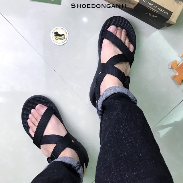 Dép Chaco nam đen truyền thống hàng siêu cấp