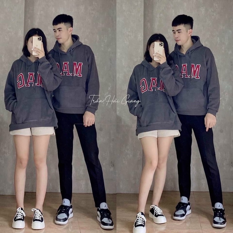 Áo KHOÁC Hoodie Unisex Chất Nỉ Dày dặn Thu Đông có mũ ấm áp cho các cặp đôi alohashop91