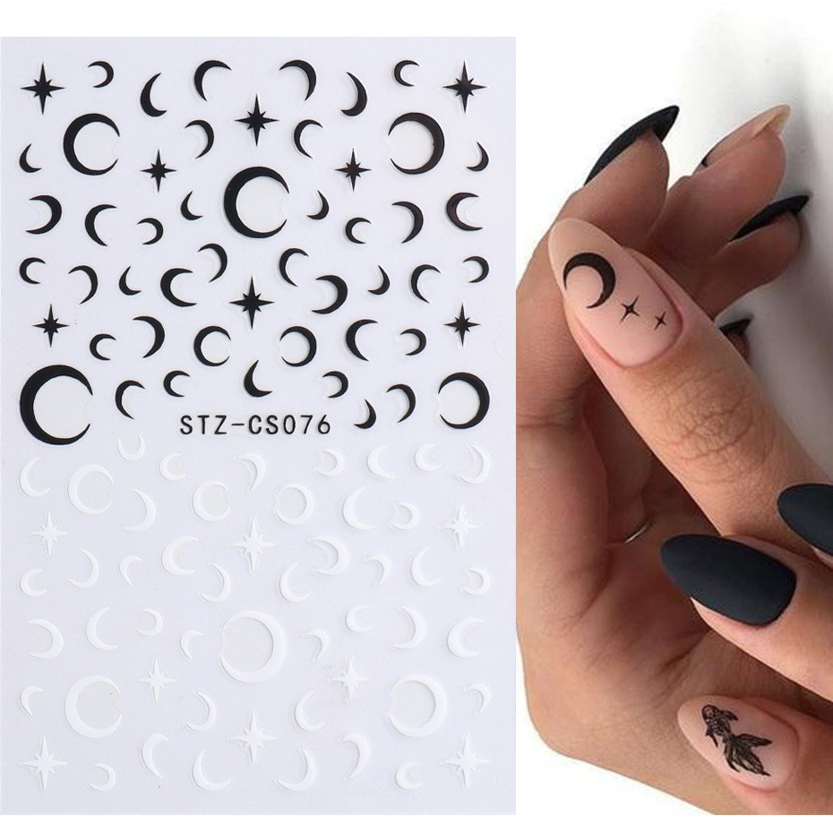 Nhãn Dán Móng Tay Lò Xo 2022 Kiểu Graffiti Mặt Cười Phong Cách Anh Quốc Họa Tiết Ngọn Lửa Trái Cây Graffiti 3D Mới