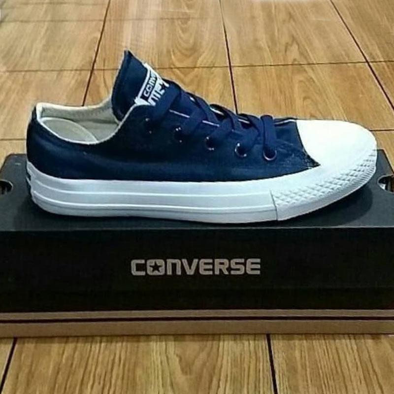 Giày Allstar Chuck Taylor 2 / All Star Ct 2 Premium / Allstar Jackpurcel Màu Xanh Navy