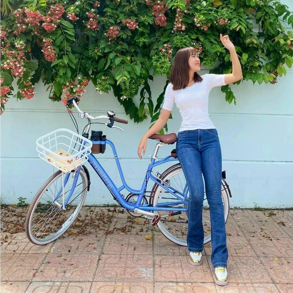 Xe đạp 26 inch khung nhôm California Modeltime Cacao 7 líp