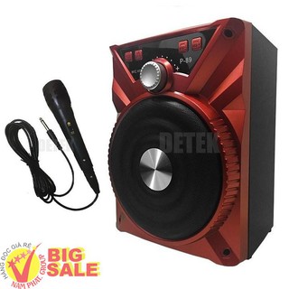 LOA HÁT KARAOKE BLUETOOTH MINI PROFIT P88 - P89- KÈM MIC DÂY