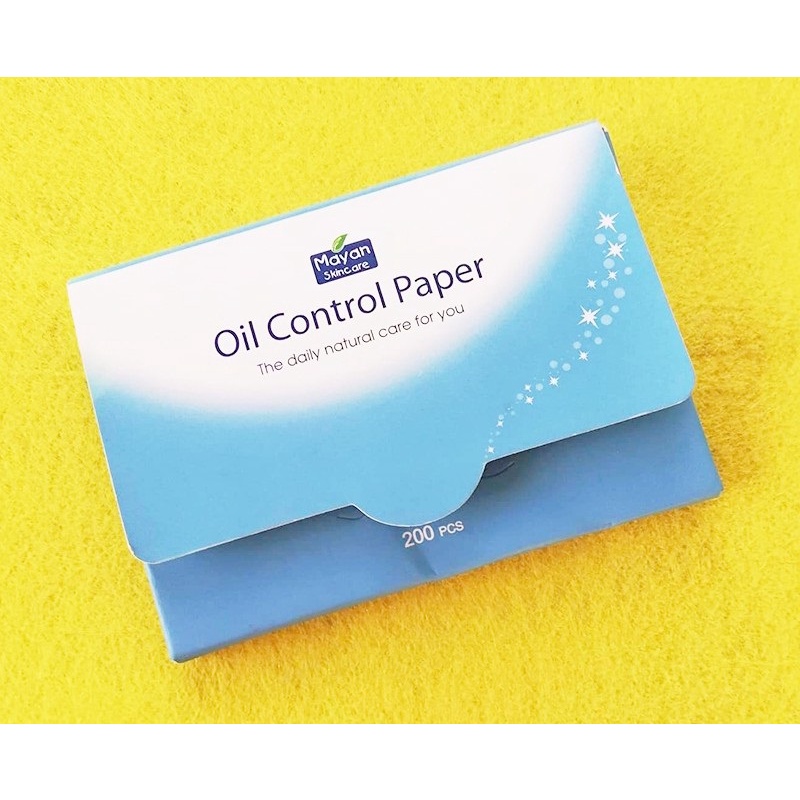 Giấy Thấm Dầu Mayan Oil Control Paper 200 miếng / hộp