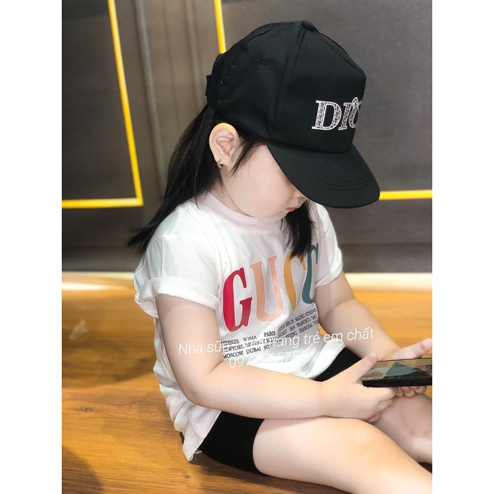 ÁO PHÔNG CỘC TAY GUCCI CHO BÉ