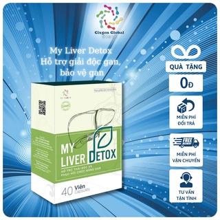 Thực phẩm bảo vệ sức khoẻ My Liver Detox - Hỗ trợ giải độc gan, bảo vệ gan