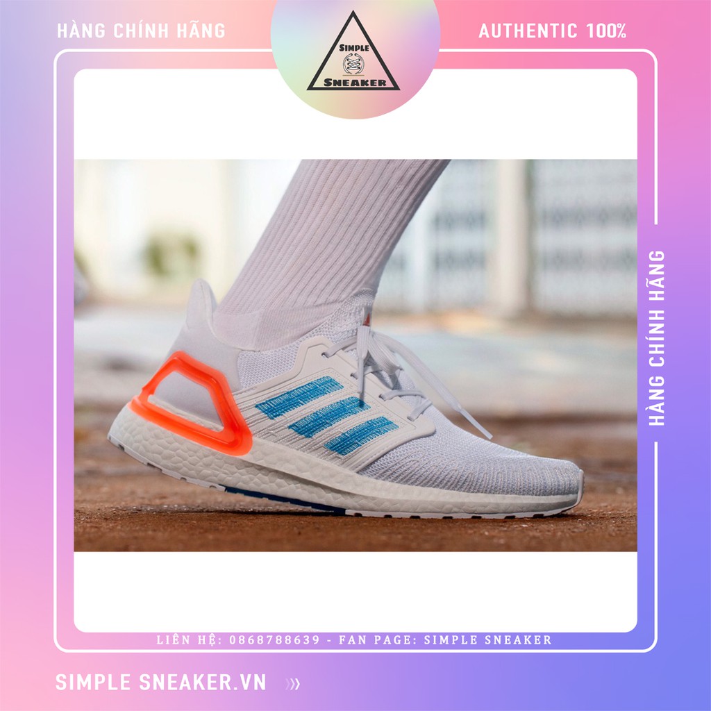 Giày Adidas Ultraboost 🔴FREESHIP🔴 Giày Adidas Ultraboost 20 Chính Hãng - Giày Chạy Bộ Tập Gym Tốt Nhất [EG0768]