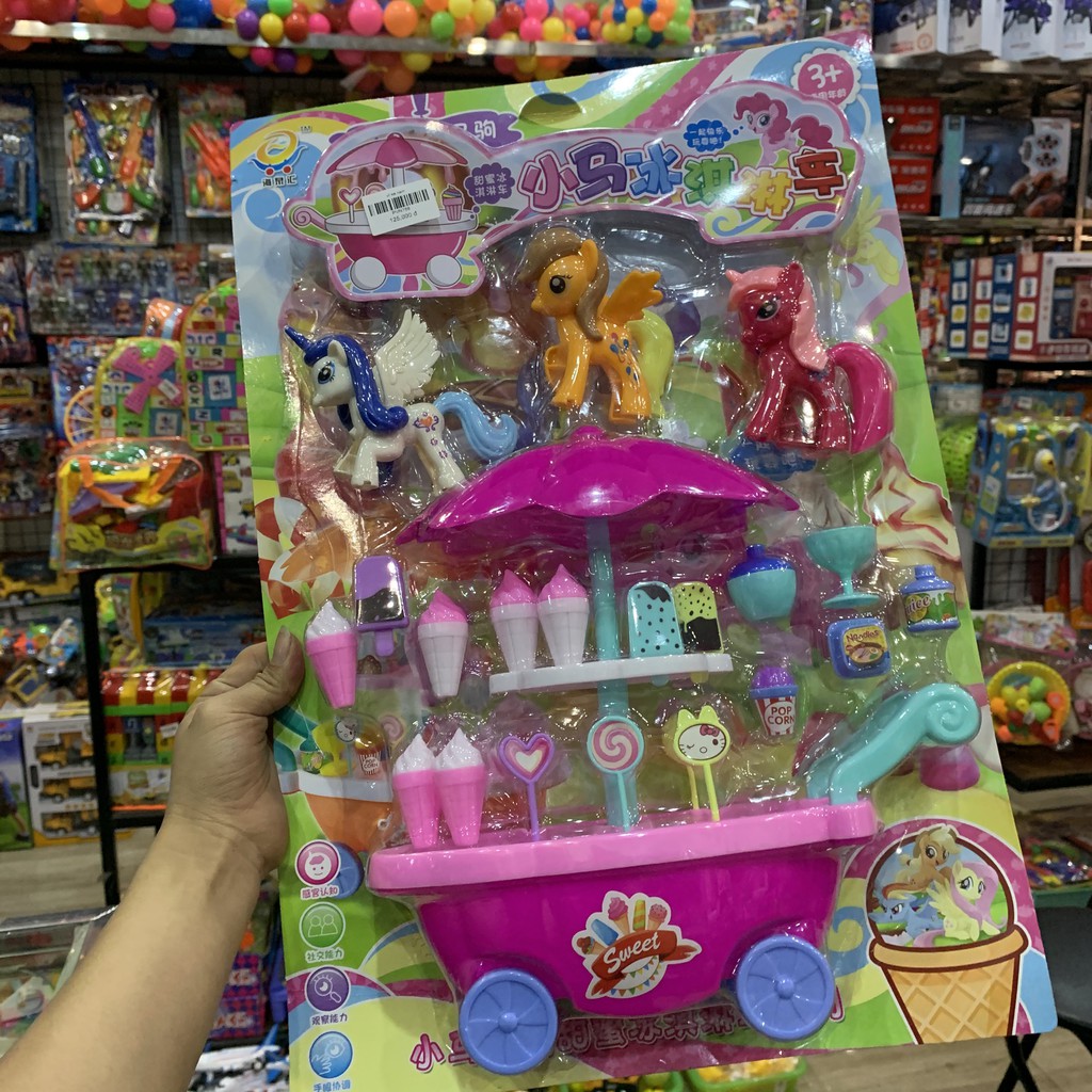 [GIẢM GIÁ] Bộ đồ chơi ngựa Pony bán kem đáng yêu