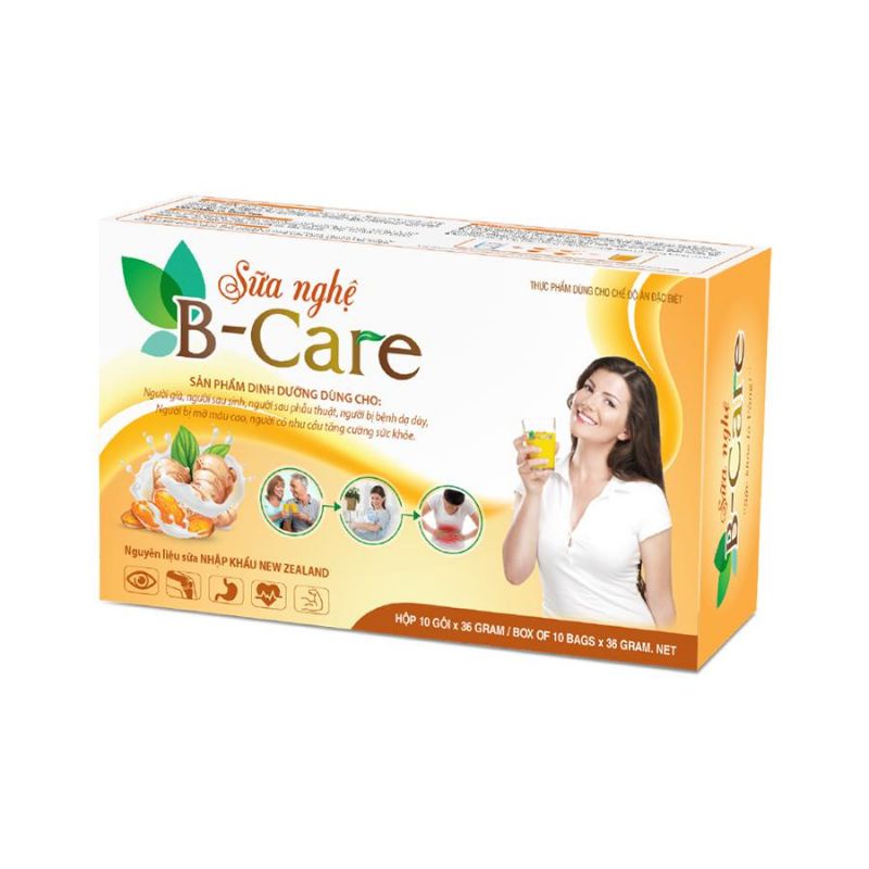 Sữa Nghệ B-Care lon 700g hỗ trợ tăng cường sức khỏe, làm đẹp da