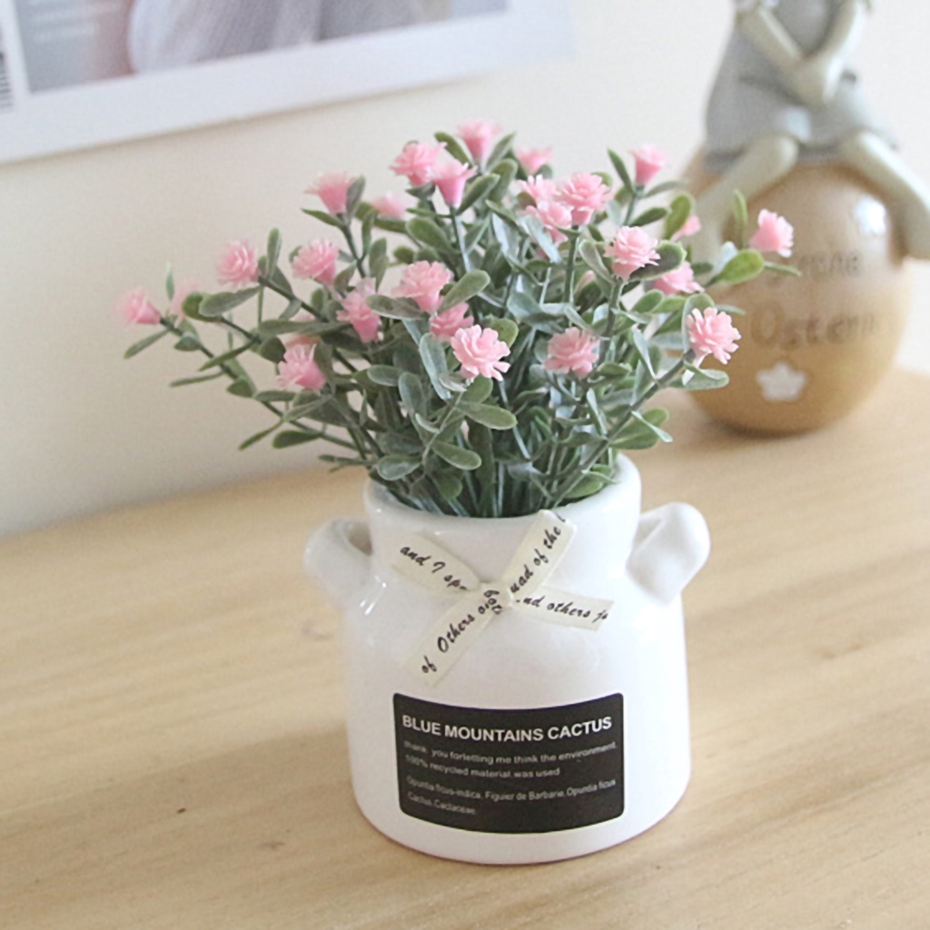 1 chậu cây bonsai nhân tạo dùng cho trang trí diy