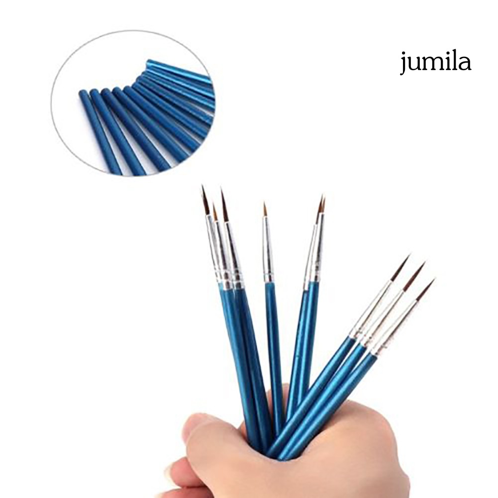 Bộ 10 cọ vẽ màu nước chuyên nghiệp chất lượng cao
