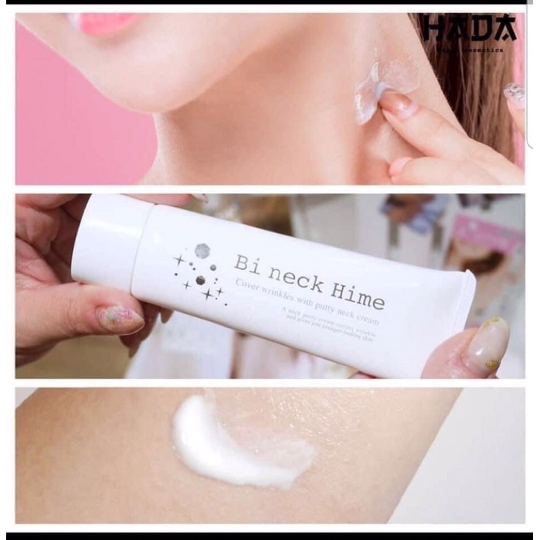 KEM DƯỠNG TRẮNG, CHỐNG LÃO HOÁ  VÙNG CỔ HIMECOTO Bi Neck Hime