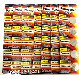 Vỉ 5 Viên Pin Panasonic CR2032 / CR2025 / CR2016 /1632/1620/1220