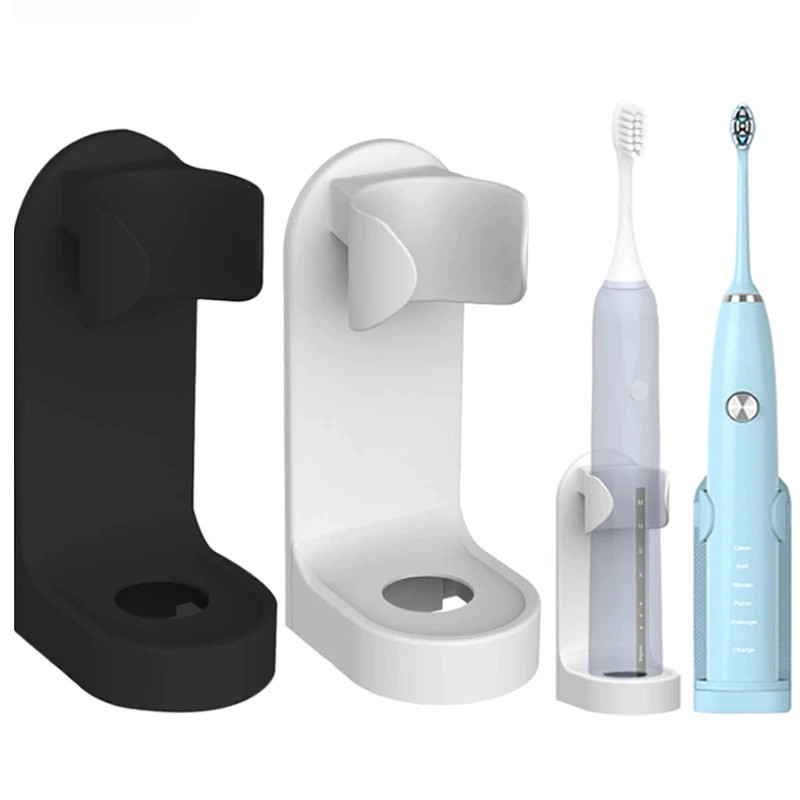 Combo Nắp Đậy Bàn Chải Điện Chống Khuẩn Và Gía Đỡ Bàn Chải Điện Chống Nước Không Khoang Đục Tường