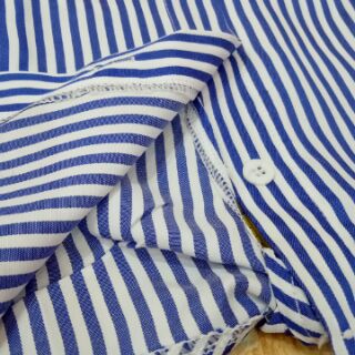 Áo sơ mi croptop sát nách hở lưng (sẵn)