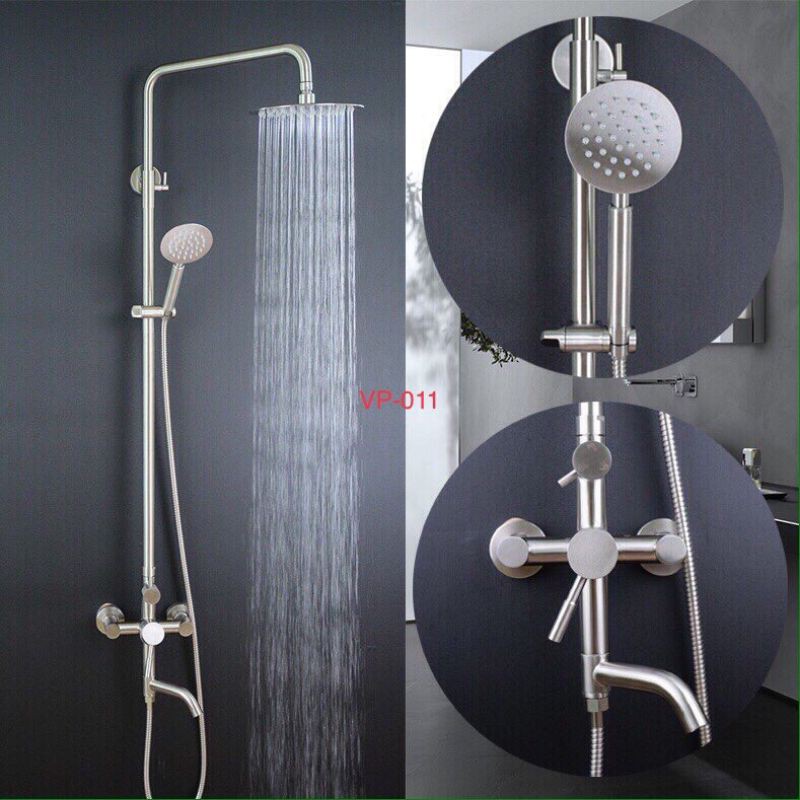 BỘ SEN CÂY TẮM ĐỨNG NÓNG LẠNH INOX 304 CHẤT LƯỢNG CAO.